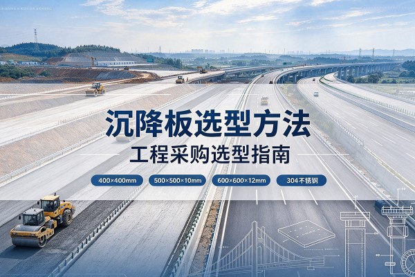 海北沉降板选择方法