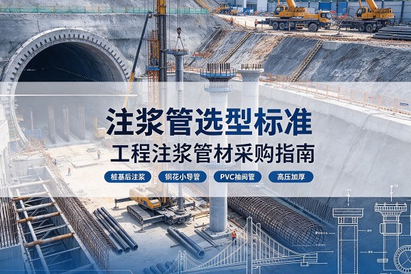 海北注浆管选型标准
