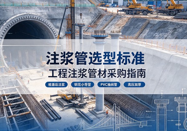海北注浆管选型标准